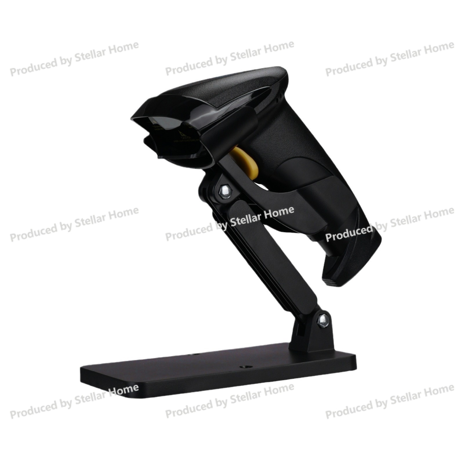 Barcode Scanner Wireless - 1次元QRコード有線バーコードスキャナーワイヤレススキャナーBluetoothスキャナーブラケット付きスキャン
