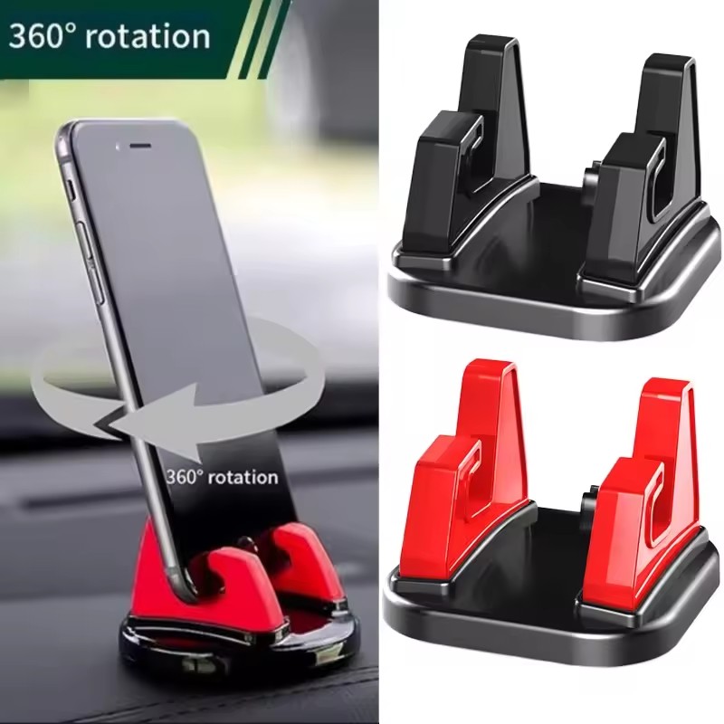 Mobile Electronics Gadgets - 360 度回転車の携帯電話ホルダーダッシュボード粘着ユニバーサルスタンドマウントブラケット携帯電話用カーアクセサリー