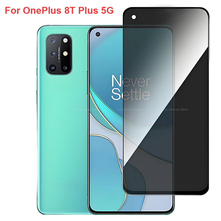 Compact Camera Mirrorless - OnePlus 8T KB2001 アンチスパイプライバシー強化ガラススクリーンプロテクター OnePlus8T 用完全カバースクリーン電話フィルム