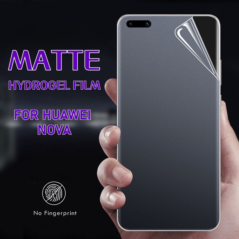 Huawei Nova 12 - 3 個ソフトフルカバレッジマットヒドロゲルフィルム Huawei 社ノヴァ 13 12