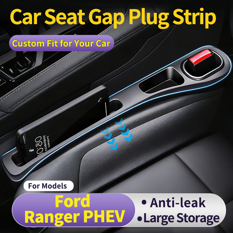Electronic Gadgets - カスタムフィット フォード レンジャー PHEV 車用シート隙間フィラー 隙間収納