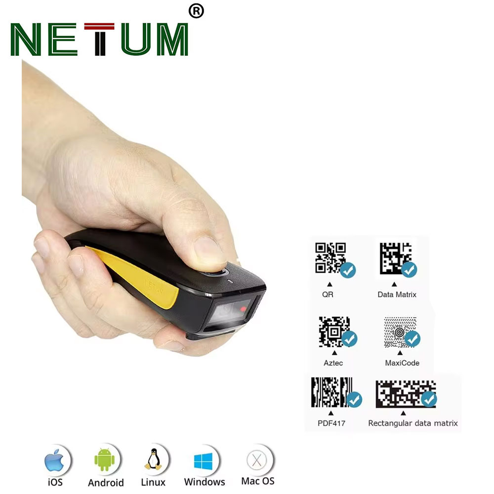 Netum-Bluetooth付きバーコードスキャナー,3  - Barcode Scanner Wireless のレビューと価格