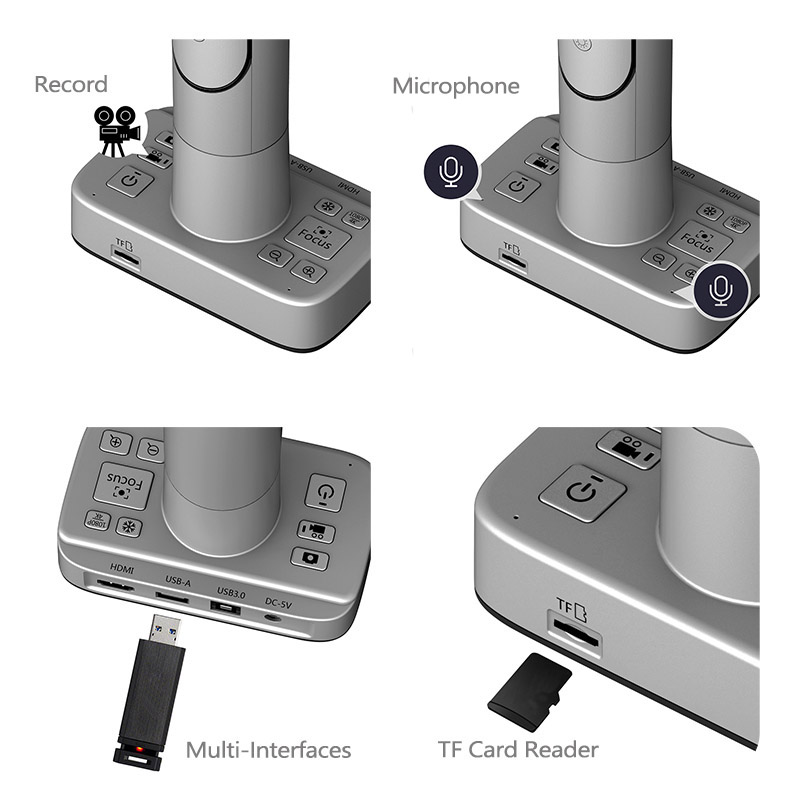 プロ仕様A3スキャンサイズ ワイヤレスビジュアルプレゼンター - Document Camera Visualizer のレビューと価格