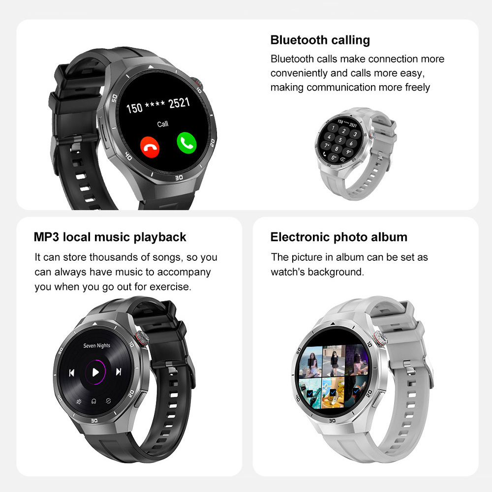DT5 プロスマートウォッチ男性女性デジタル腕時計 MP3  - Electronics Quiz のレビューと価格