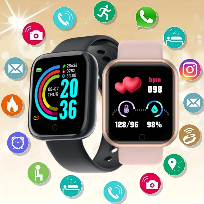 スマートウォッチ女性用男性用腕時計 Bluetooth 接続 - Electronics Gadgets For Men のレビューと価格