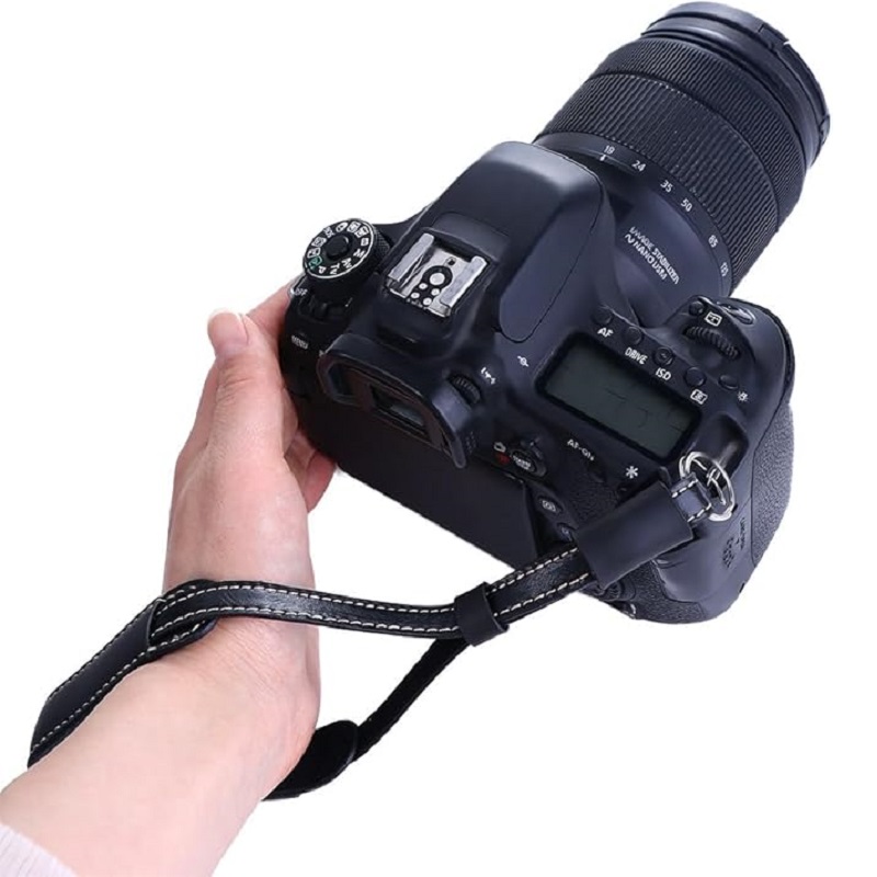 クイックリリースカメラリストストラップ、PUレザー安全ハンド - Compact Camera Mirrorless のレビューと価格