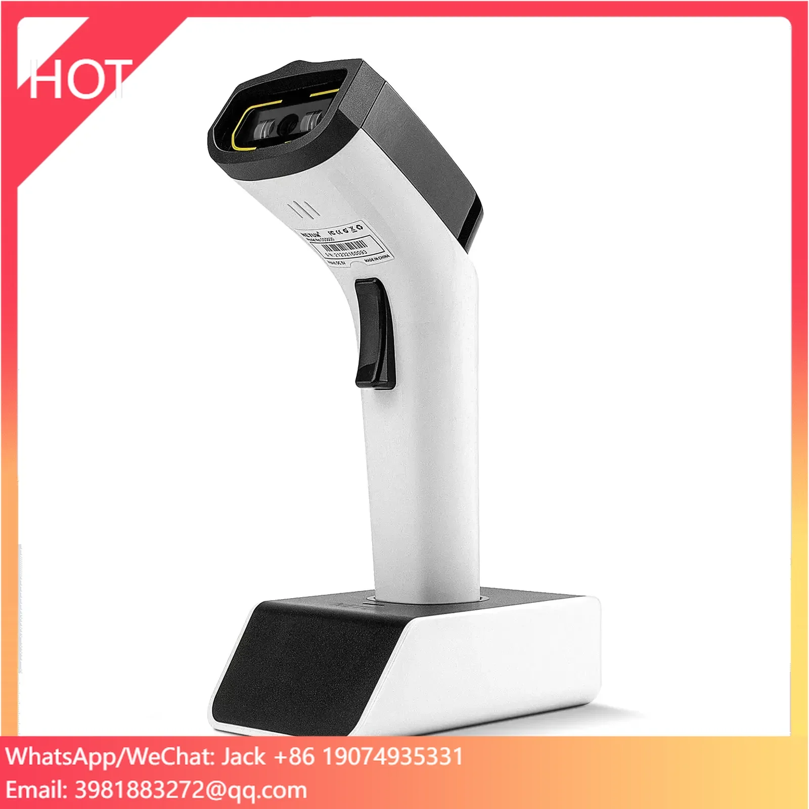 NETUM DS8100 ブルートゥース 13.56MHz  - Barcode Scanner Wireless のレビューと価格
