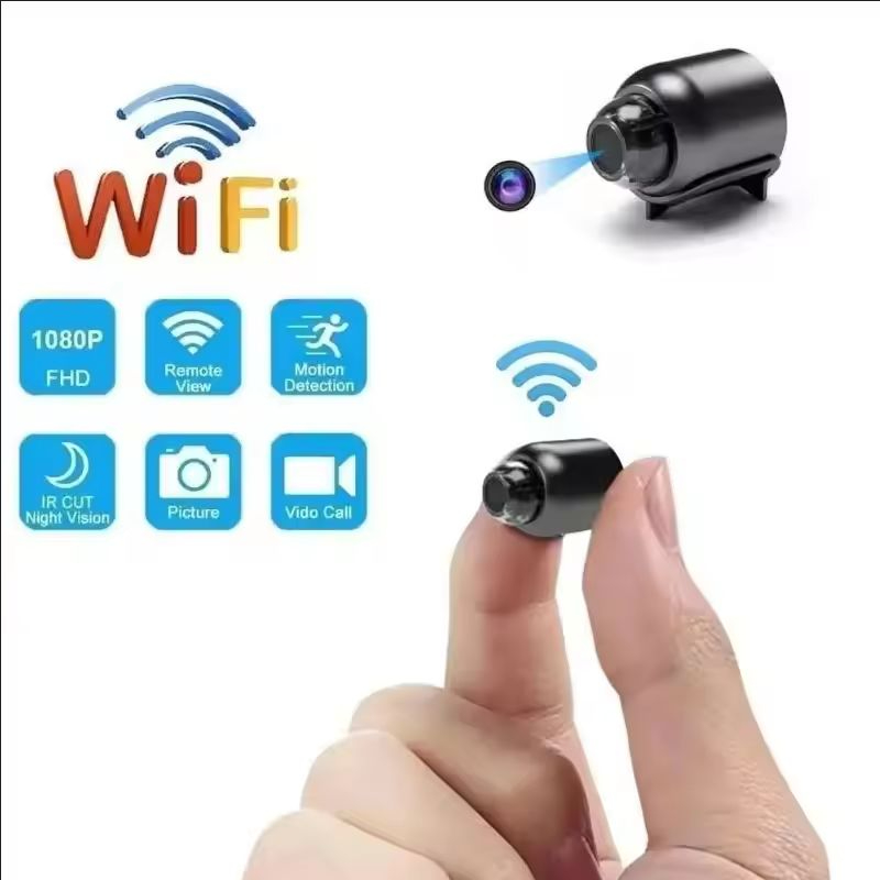 1080P HDミニカメラ WiFiワイヤレスHDナイトビジ - Compact Camera Mirrorless のレビューと価格