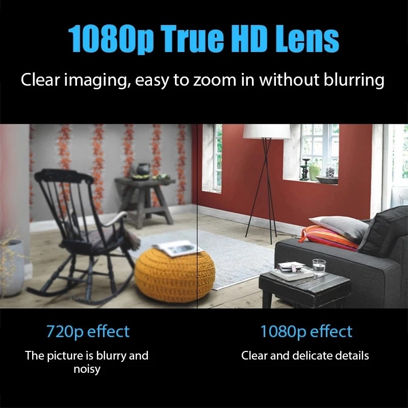 1080P HDミニカメラ WiFiワイヤレスHDナイトビジ - Compact Camera Mirrorless のレビューと価格